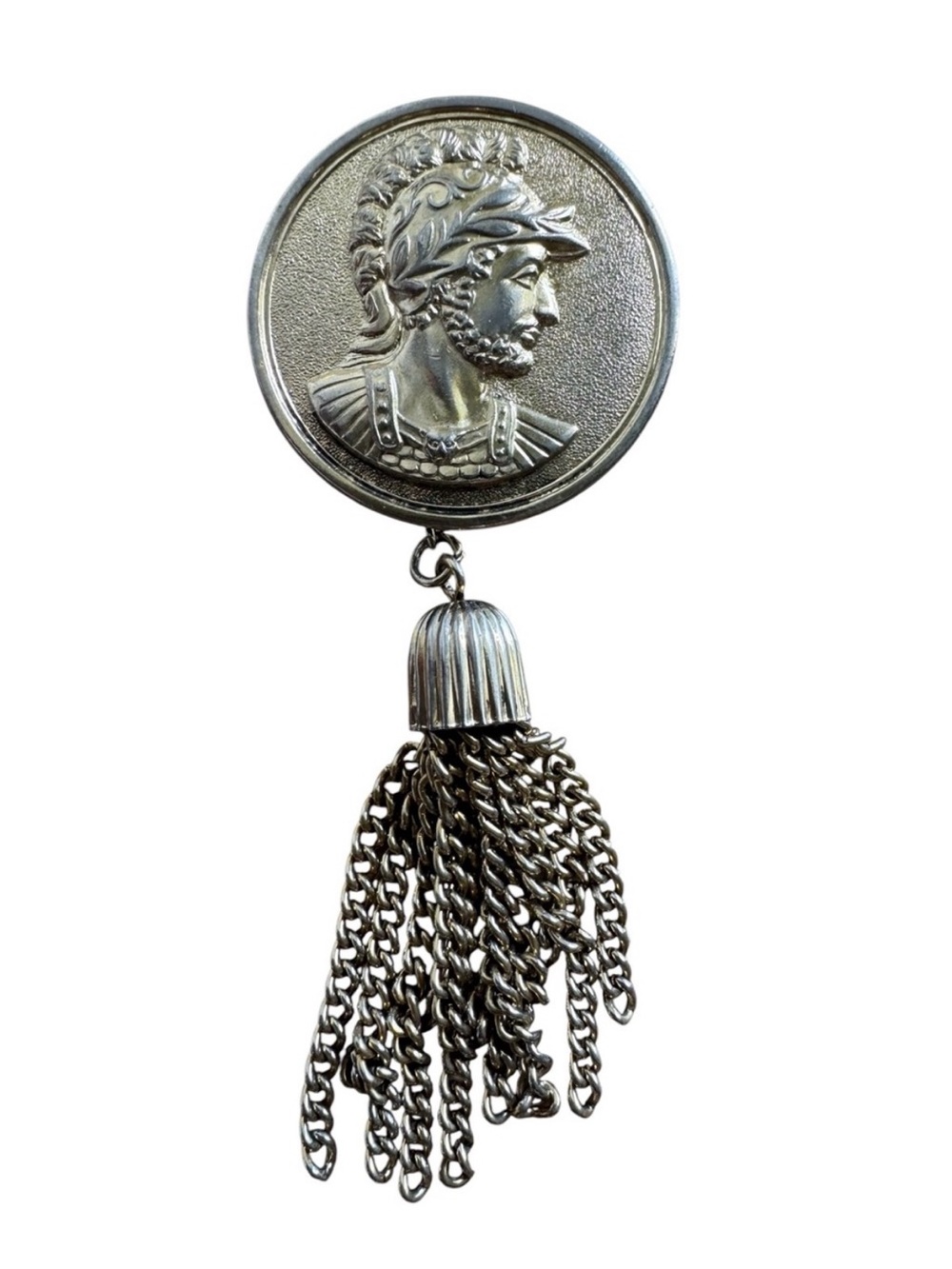 ✨VTG 70s Sarah Coventry "Centurion" Silver Brooch Pin